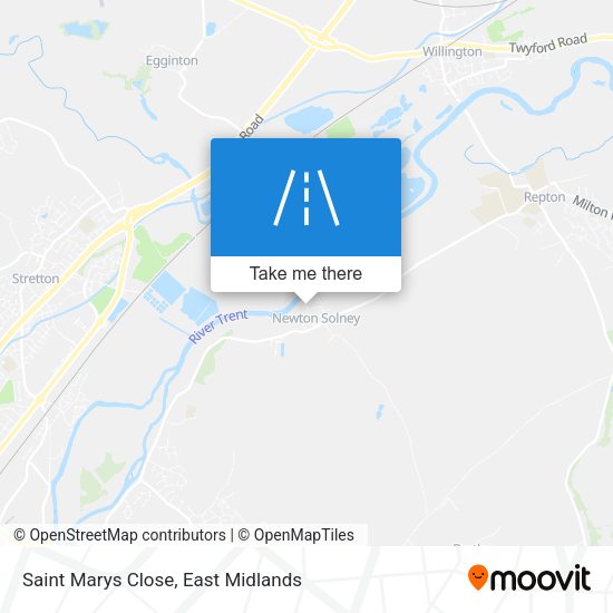 Saint Marys Close map