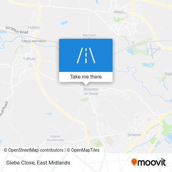 Glebe Close map