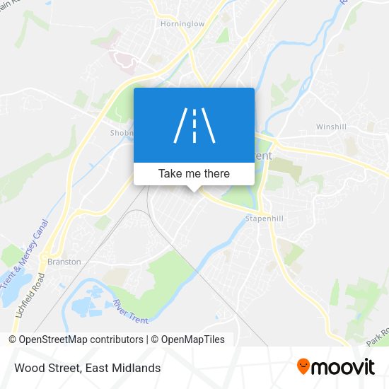 Wood Street map