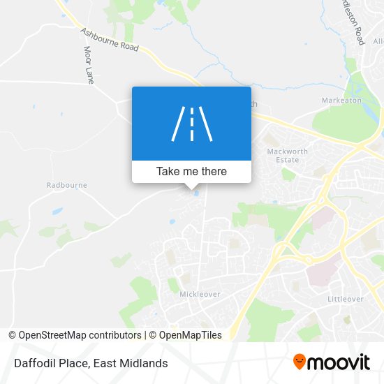 Daffodil Place map