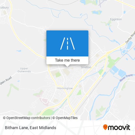 Bitham Lane map