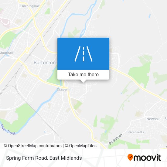 Spring Farm Road map