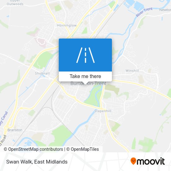 Swan Walk map