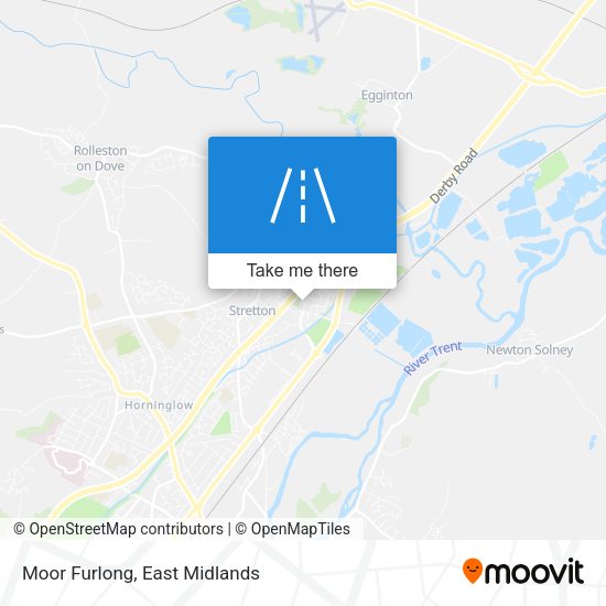 Moor Furlong map