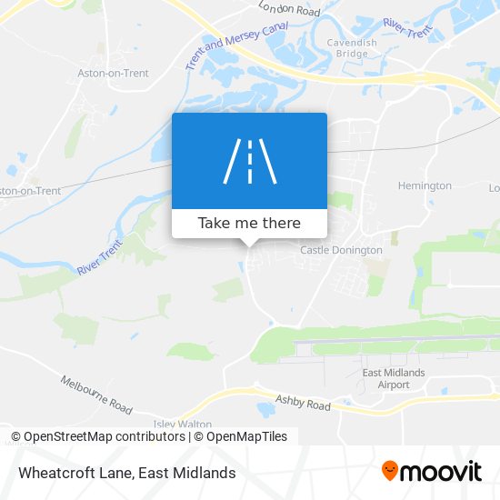 Wheatcroft Lane map