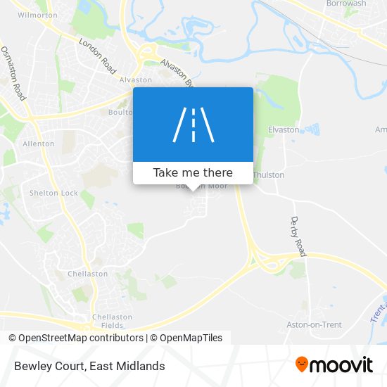 Bewley Court map