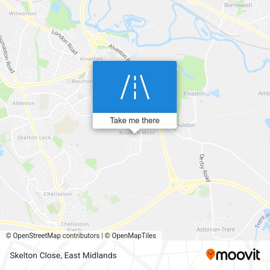 Skelton Close map