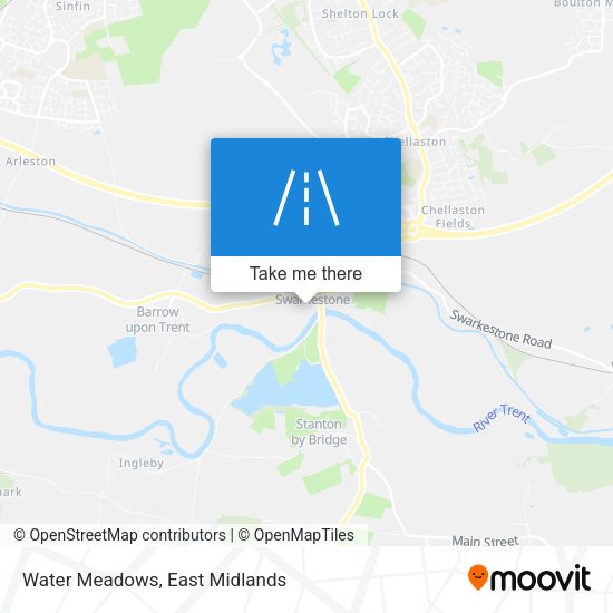 Water Meadows map