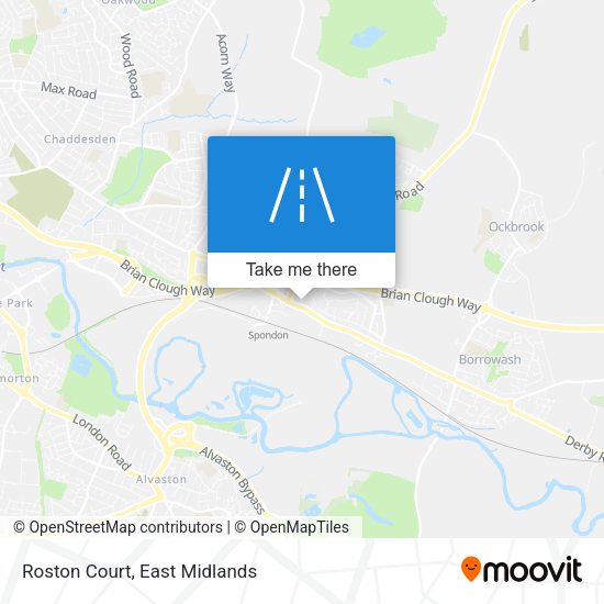 Roston Court map