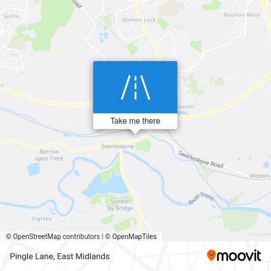Pingle Lane map