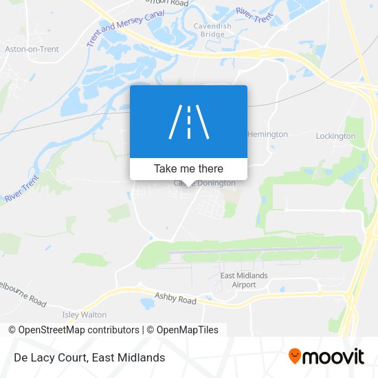 De Lacy Court map
