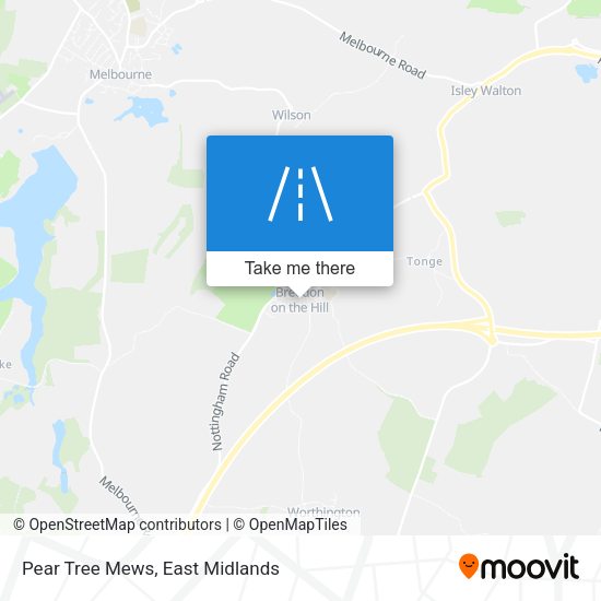 Pear Tree Mews map