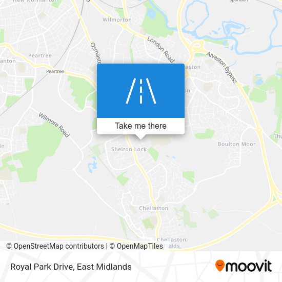 Royal Park Drive map