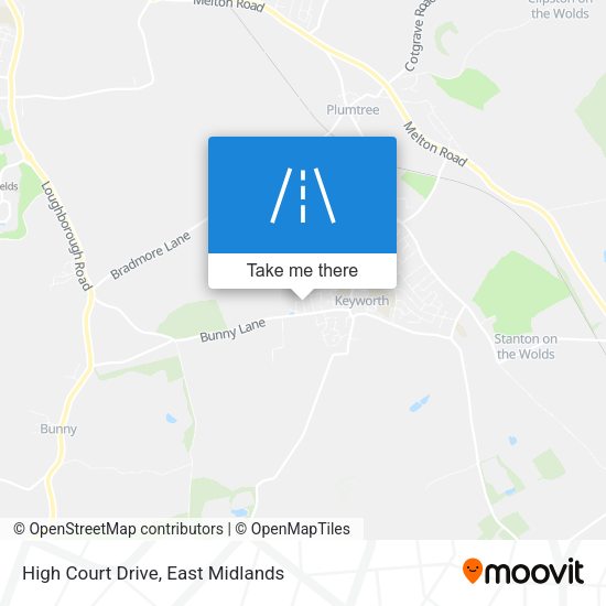 High Court Drive map