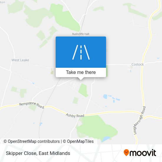 Skipper Close map