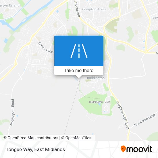 Tongue Way map