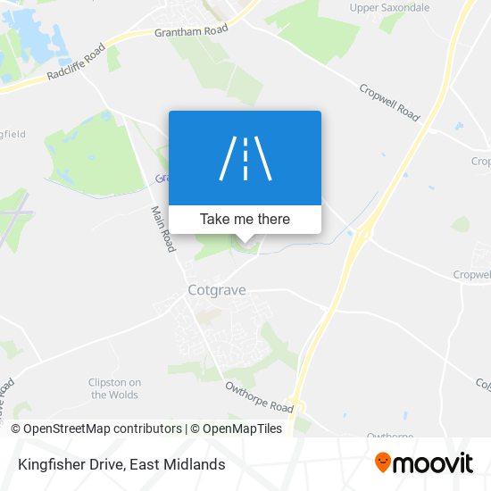 Kingfisher Drive map