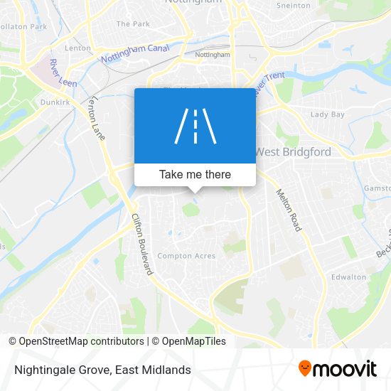 Nightingale Grove map