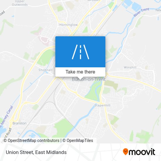 Union Street map