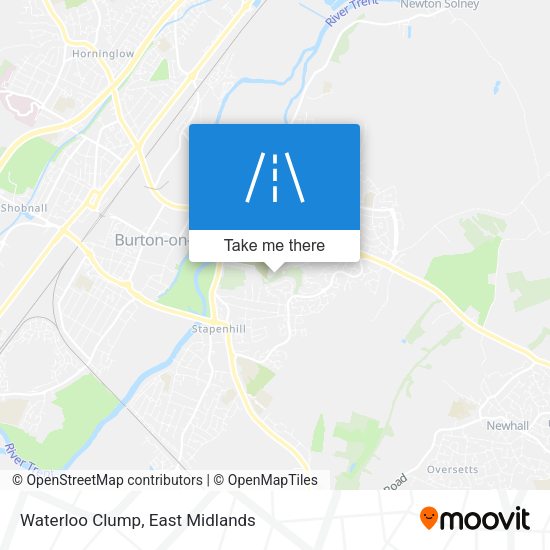 Waterloo Clump map