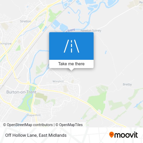 Off Hollow Lane map