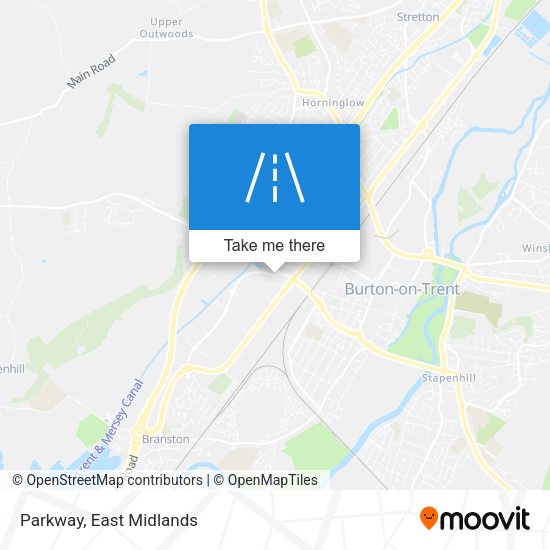 Parkway map