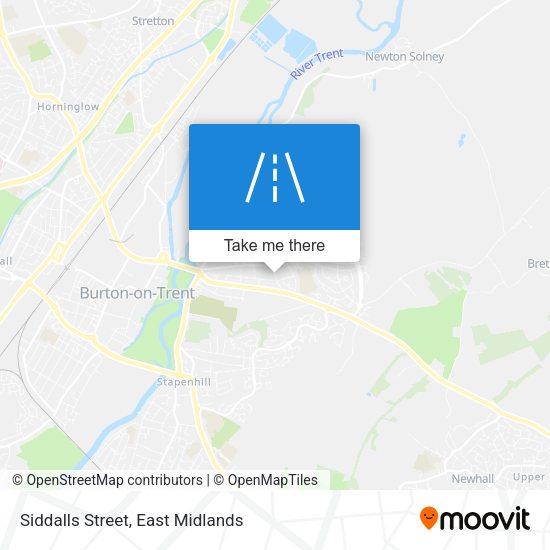 Siddalls Street map