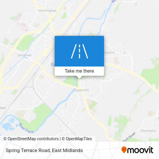 Spring Terrace Road map