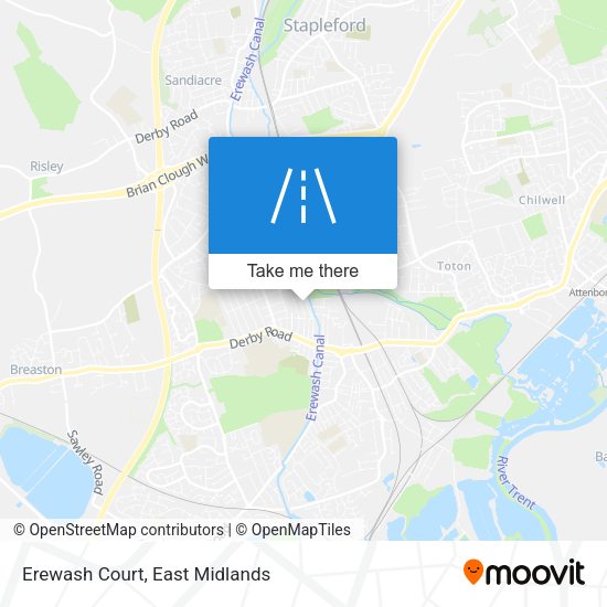 Erewash Court map
