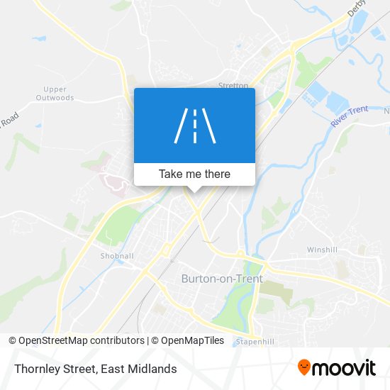 Thornley Street map