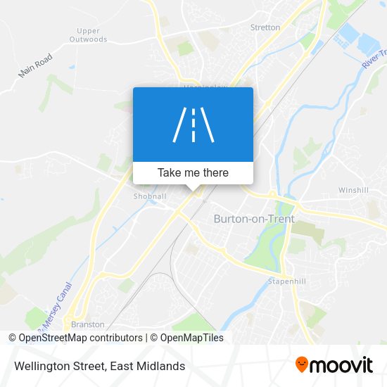 Wellington Street map