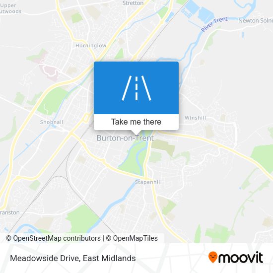 Meadowside Drive map