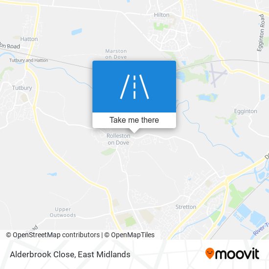 Alderbrook Close map