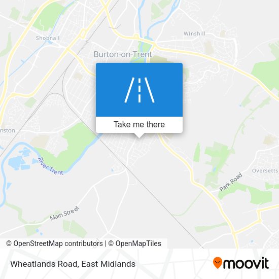 Wheatlands Road map