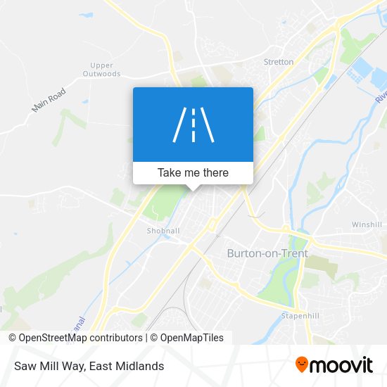 Saw Mill Way map