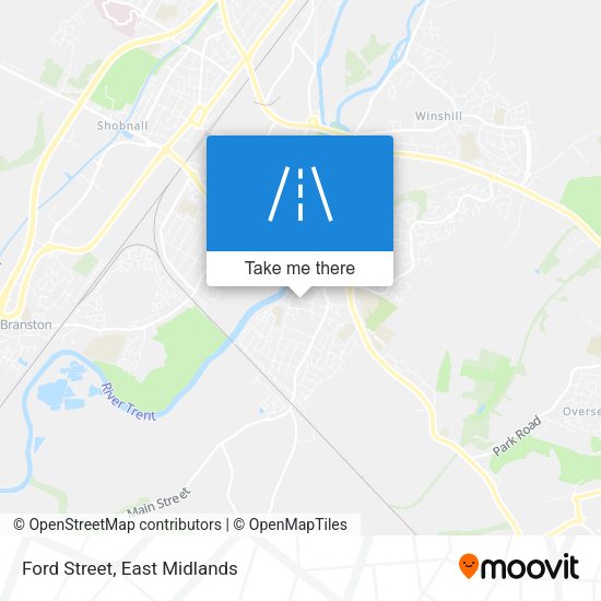 Ford Street map