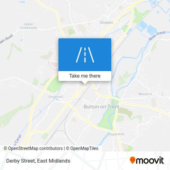Derby Street map