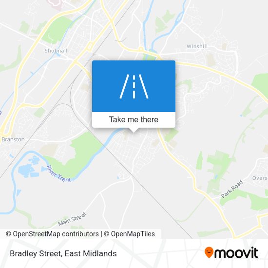 Bradley Street map