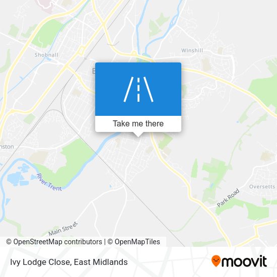 Ivy Lodge Close map