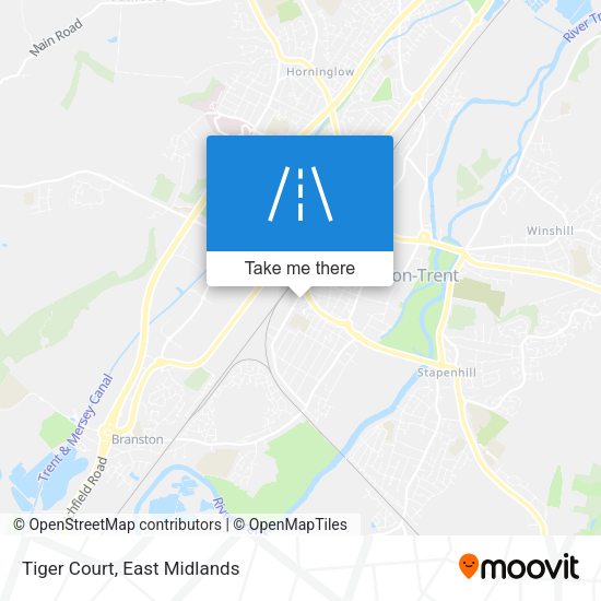 Tiger Court map