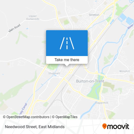 Needwood Street map