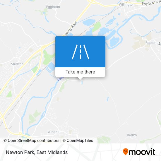 Newton Park map