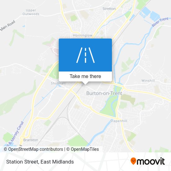 Station Street map