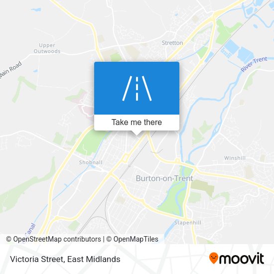 Victoria Street map