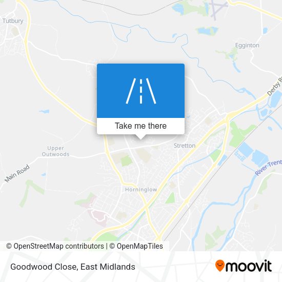 Goodwood Close map