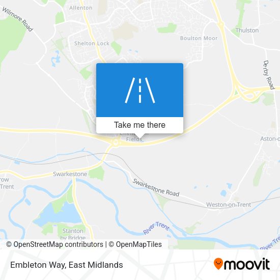 Embleton Way map