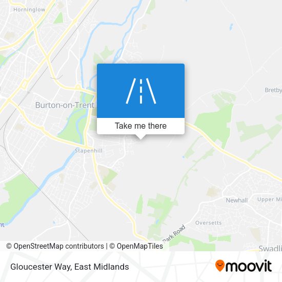 Gloucester Way map