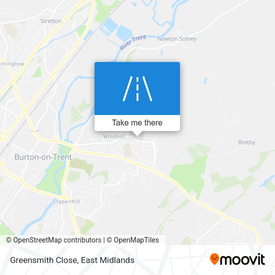 Greensmith Close map