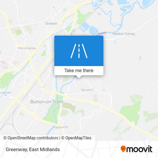 Greenway map