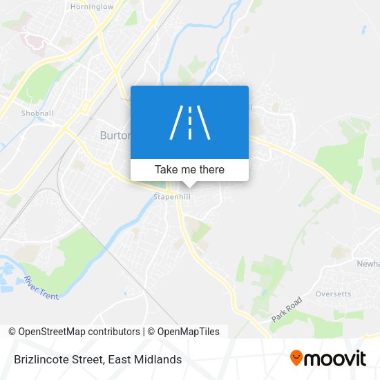 Brizlincote Street map